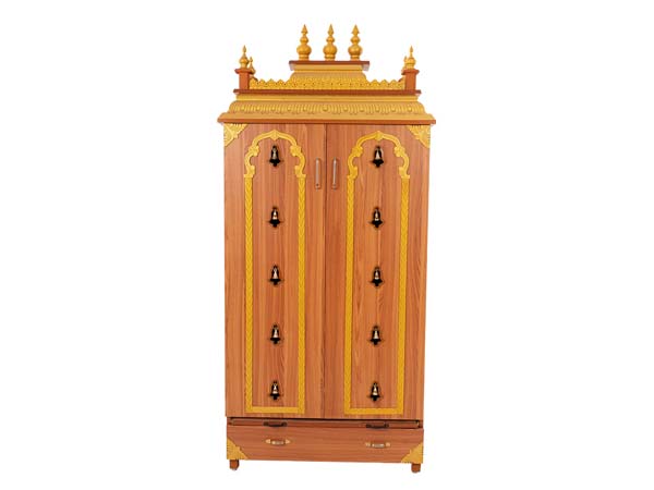 Robin Interior Works - PVC Doors & Cupboards - Pooja Cupboard -   Sembakkam, Chennai.